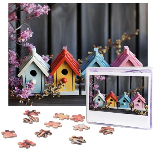Puzzle für Erwachsene, 500 Teile, personalisiertes Holzpuzzle, lustig, herausfordernd, Puzzle, Kunstwerk für Familie, Hochzeit, Geburtstag, Abschlussfeier, Geschenke (52,1 x 37,8 cm) von SDTYKHJ
