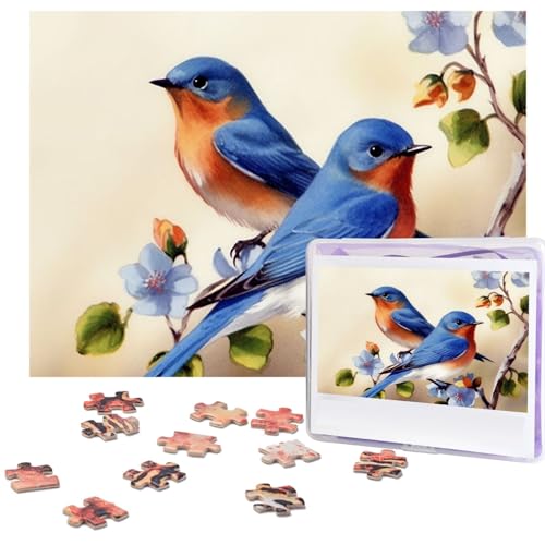 Puzzle für Erwachsene, 500 Teile, personalisiertes Holzpuzzle, lustig, herausfordernd, Puzzle, Kunstwerk für Familie, Hochzeit, Geburtstag, Abschlussfeier, Geschenke (52,1 x 37,8 cm) von SDTYKHJ
