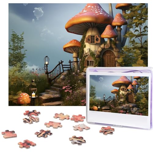 Puzzle für Erwachsene, 500 Teile, personalisiertes Holzpuzzle, lustig, herausfordernd, Puzzle, Kunstwerk für Familie, Hochzeit, Geburtstag, Abschlussfeier, Geschenke (52,1 x 37,8 cm) von SDTYKHJ