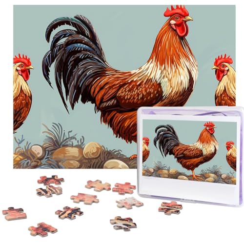 Puzzle für Erwachsene, 500 Teile, personalisiertes Holzpuzzle, lustig, herausfordernd, Puzzle, Kunstwerk für Familie, Hochzeit, Geburtstag, Abschlussfeier, Geschenke (52,1 x 37,8 cm) von SDTYKHJ