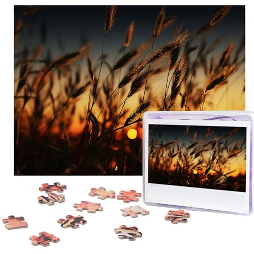 Puzzle für Erwachsene, 500 Teile, personalisiertes Holzpuzzle, lustig, herausfordernd, Puzzle, Kunstwerk für Familie, Hochzeit, Geburtstag, Abschlussfeier, Geschenke (52,1 x 37,8 cm) von SDTYKHJ