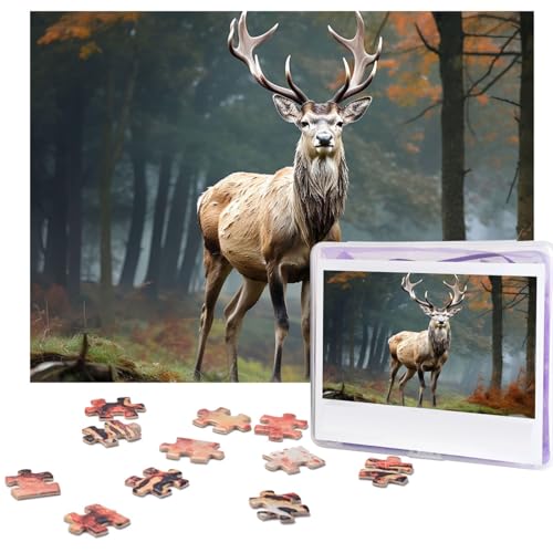 Puzzle für Erwachsene, 500 Teile, personalisiertes Holzpuzzle, lustig, herausfordernd, Puzzle, Kunstwerk für Familie, Hochzeit, Geburtstag, Abschlussfeier, Geschenke (52,1 x 37,8 cm) von SDTYKHJ