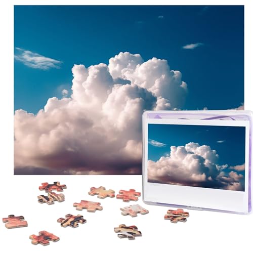 Puzzle für Erwachsene, 500 Teile, personalisiertes Holzpuzzle, lustig, herausfordernd, Puzzle, Kunstwerk für Familie, Hochzeit, Geburtstag, Abschlussfeier, Geschenke (52,1 x 37,8 cm) von SDTYKHJ