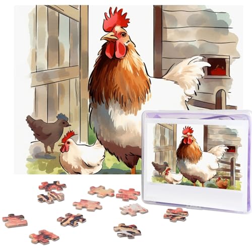Puzzle für Erwachsene, 500 Teile, personalisiertes Holzpuzzle, lustig, herausfordernd, Puzzle, Kunstwerk für Familie, Hochzeit, Geburtstag, Abschlussfeier, Geschenke (52,1 x 37,8 cm) von SDTYKHJ