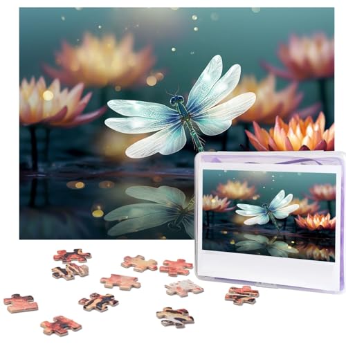 Puzzle für Erwachsene, 500 Teile, personalisiertes Holzpuzzle, lustig, herausfordernd, Puzzle, Kunstwerk für Familie, Hochzeit, Geburtstag, Abschlussfeier, Geschenke (52,1 x 37,8 cm) von SDTYKHJ