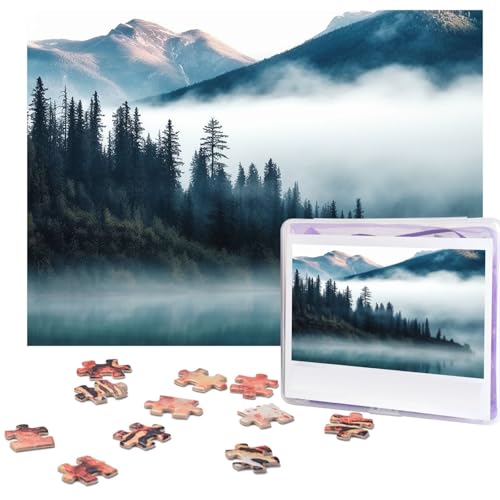 Puzzle für Erwachsene, 500 Teile, personalisiertes Holzpuzzle, lustig, herausfordernd, Puzzle, Kunstwerk für Familie, Hochzeit, Geburtstag, Abschlussfeier, Geschenke (52,1 x 37,8 cm) von SDTYKHJ
