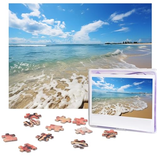 Puzzle für Erwachsene, 500 Teile, personalisiertes Holzpuzzle, lustig, herausfordernd, Puzzle, Kunstwerk für Familie, Hochzeit, Geburtstag, Abschlussfeier, Geschenke (52,1 x 37,8 cm) von SDTYKHJ