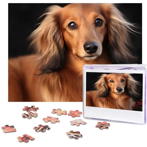 Puzzle für Erwachsene, 500 Teile, personalisiertes Holzpuzzle, lustig, herausfordernd, Puzzle, Kunstwerk für Familie, Hochzeit, Geburtstag, Abschlussfeier, Geschenke (52,1 x 37,8 cm) von SDTYKHJ