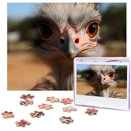 Puzzle für Erwachsene, 500 Teile, personalisiertes Holzpuzzle, lustig, herausfordernd, Puzzle, Kunstwerk für Familie, Hochzeit, Geburtstag, Abschlussfeier, Geschenke (52,1 x 37,8 cm) von SDTYKHJ