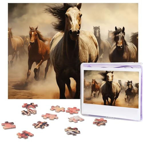 Puzzle für Erwachsene, 500 Teile, personalisiertes Holzpuzzle, lustig, herausfordernd, Puzzle, Kunstwerk für Familie, Hochzeit, Geburtstag, Abschlussfeier, Geschenke (52,1 x 37,8 cm) von SDTYKHJ