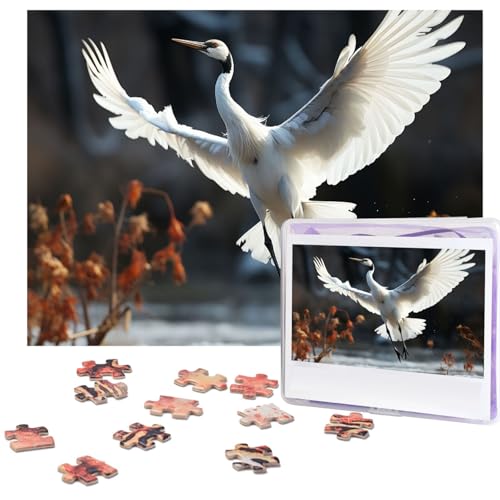 Puzzle für Erwachsene, 500 Teile, personalisiertes Holzpuzzle, lustig, herausfordernd, Puzzle, Kunstwerk für Familie, Hochzeit, Geburtstag, Abschlussfeier, Geschenke (52,1 x 37,8 cm) von SDTYKHJ