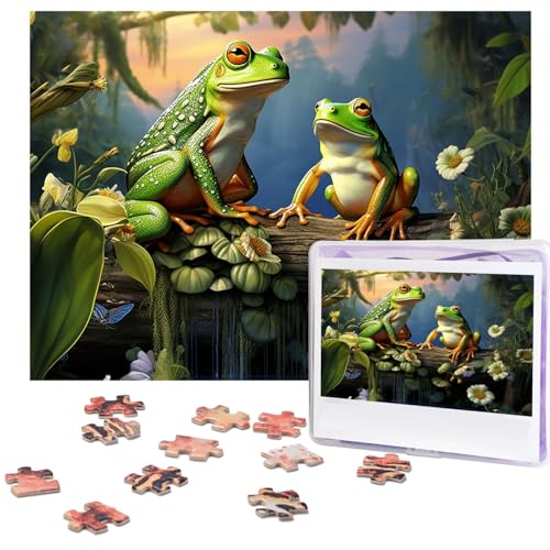 Puzzle für Erwachsene, 500 Teile, personalisiertes Holzpuzzle, lustig, herausfordernd, Puzzle, Kunstwerk für Familie, Hochzeit, Geburtstag, Abschlussfeier, Geschenke (52,1 x 37,8 cm) von SDTYKHJ