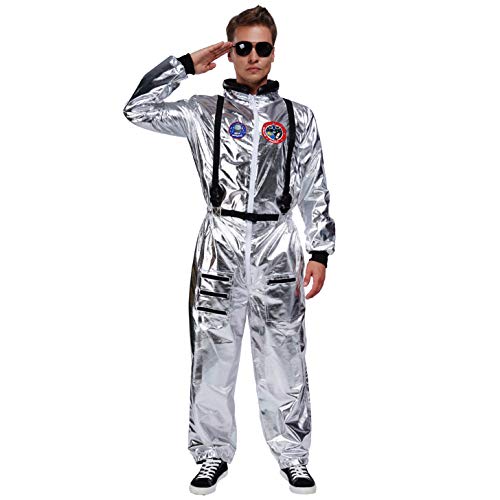 SEA HARE Astronautenoverall Kostüm für Erwachsene (Herren ohne Hut) von SEA HARE