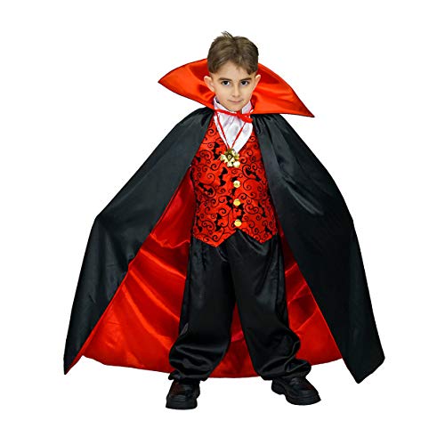 SEA HARE Boys Royal Luxus Vampir Halloween Kostüm (S :4-6 Jahre) von SEA HARE