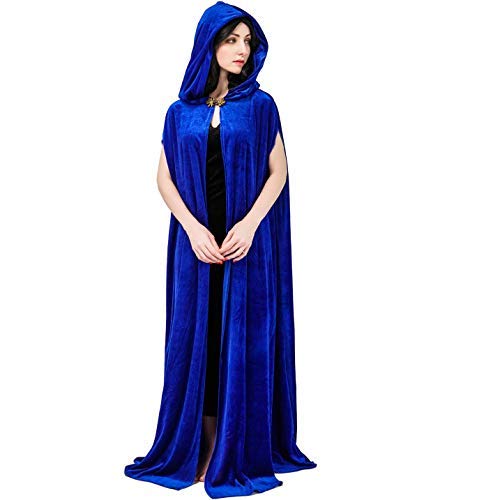 SEA HARE Damen Wizard Cape Fancy Dress (Blau) von SEA HARE