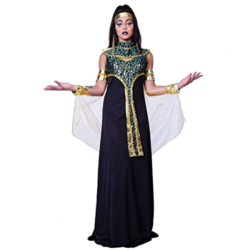 SEA HARE Erwachsene Frauen Kleopatra Ägyptische Königin Kostüm (One Size) von SEA HARE
