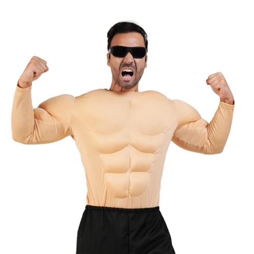 SEA HARE Erwachsenes Bodybuilder Muskel-Kostüm der Männer von SEA HARE