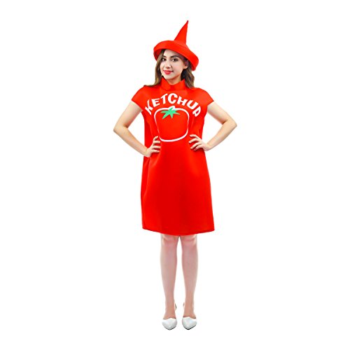 SEA HARE Halloween Kostüm Ketchup für Erwachsene SEA HARE Halloween Kostüm Ketchup für Erwachsene von SEA HARE