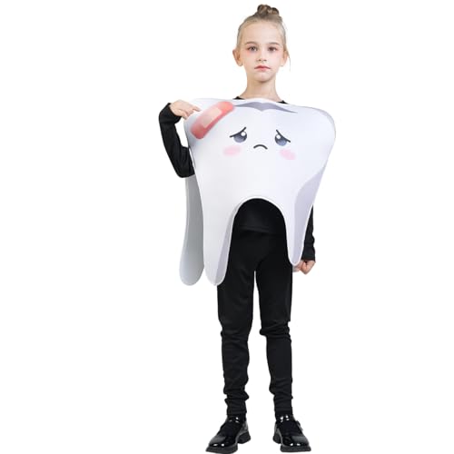 SEA HARE Kinder-Rollenspielkostüm mit lustigen Gesichtsausdrücken für verletzte Zähne SEA HARE Kinder-Rollenspielkostüm mit lustigen Gesichtsausdrücken für verletzte Zähne von SEA HARE
