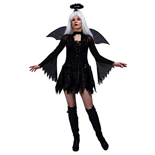 SEA HARE Schwarzer Gefallener Engel Halloween-Kostüm für Damen von SEA HARE