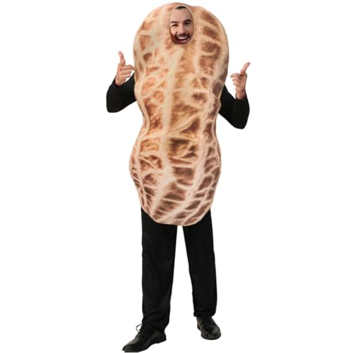 SEA HARE Unisex-Peanuts-Kostüm, lustiges Essen, Gemüse-Partykostüme (Einheitsgröße) von SEA HARE