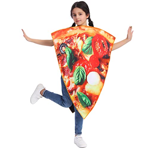 SEA HARE Unisex Pizza Slice Lustiges Essens kostüm für Kinder (One Size) von SEA HARE