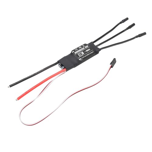 SEAFRONT 30a Bürstenloser ESC, Konfigurierbarer Startmodus, Schnelle Gasreaktion, Abnormaler Startschutz, Überhitzungsschutz, Ideal für RC, Fernbedienungsprogrammierung von SEAFRONT