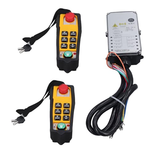 SEAFRONT 800 MHz Industrielle Fernbedienung mit Regendesign für Overhead -Krane, Förderbande, CNC -Maschinen und Mehr (AC220V) von SEAFRONT