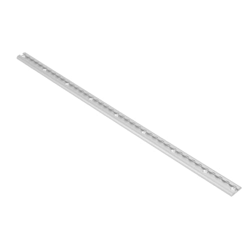 SEAFRONT Aluminium L Fit für die Gleisschiene Langlebige Frachtbiege Sichere Aluminiumschiene für Lastwagen, Anhänger, Außengebrauch (Silver) von SEAFRONT