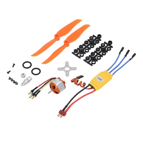 SEAFRONT RC Quadcopter Motor Kit, Vielseitigem RC -Flugzeugzubehörkit, Effiziente Leistung mit Premium -Materialien für F450 550 Quadcopter von SEAFRONT