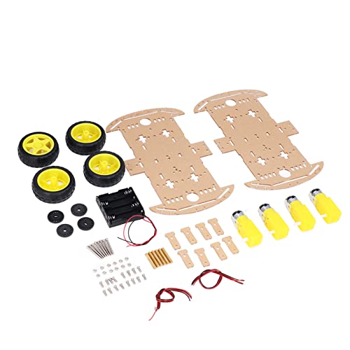 Smart Car Chassis Kit Doppelte, Intelligentes Auto -Chassis, Fernbedienungssteuerauto -Chassisauto -Chassis -Kit Smart Car Chassis Layer Struktur Antriebsrad Motor Smart Tracking Smart Car Chassis Kit Doppelte, Intelligentes Auto -Chassis, Fernbedienungssteuerauto -Chassisauto -Chassis -Kit Smart Car Chassis Layer Struktur Antriebsrad Motor Smart Tracking von SEAFRONT