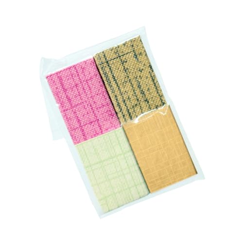 SEAYACK 4PCS Miniaturbläser Bücher Für 1/12 Skala Dollhouses Bibliothekszene Dekoration Und Kreatives Handwerksmodellprojektzubehör von SEAYACK