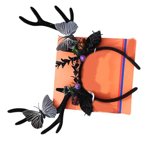 Halloween-Stirnband für Kinder, Zubehör, Haarband, Kostüm, Thema, wiederverwendbar, weiches Design, Party-Auftritte, Halloween, Aufführungen, Zubehör, Kinder Halloween-Stirnband für Kinder, Zubehör, Haarband, Kostüm, Thema, wiederverwendbar, weiches Design, Party-Auftritte, Halloween, Aufführungen, Zubehör, Kinder von SEAYACK