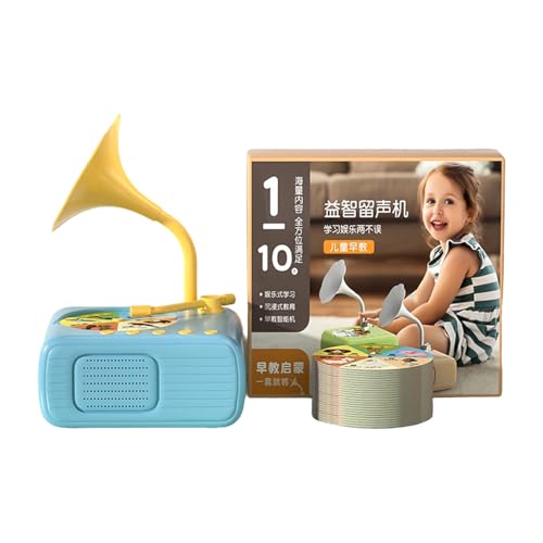 Kinder Musical Gramophon Toy USB Wiederaufladbares Musikboxspielzeug Mit Bildungskarten Für Kinder Lernen Geburtstag Geschenk Kinder Musical Gramophon Toy USB Wiederaufladbares Musikboxspielzeug Mit Bildungskarten Für Kinder Lernen Geburtstag Geschenk von SEAYACK