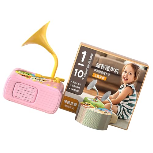 Kinder Musical Gramophon Toy USB Wiederaufladbares Musikboxspielzeug Mit Bildungskarten Für Kinder Lernen Geburtstag Geschenk Kinder Musical Gramophon Toy USB Wiederaufladbares Musikboxspielzeug Mit Bildungskarten Für Kinder Lernen Geburtstag Geschenk von SEAYACK
