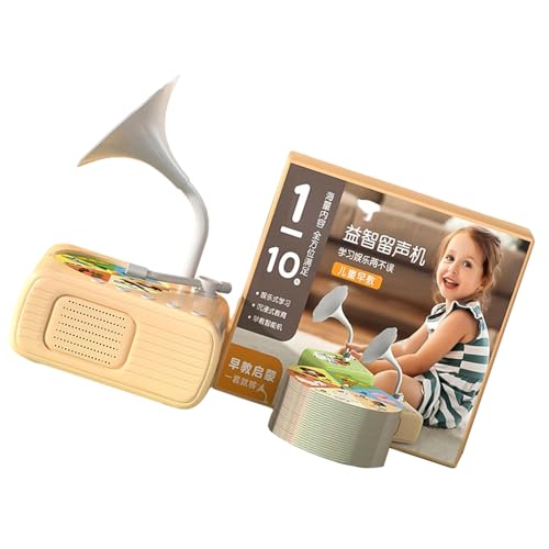 Kinder Musical Gramophon Toy USB Wiederaufladbares Musikboxspielzeug Mit Bildungskarten Für Kinder Lernen Geburtstag Geschenk Kinder Musical Gramophon Toy USB Wiederaufladbares Musikboxspielzeug Mit Bildungskarten Für Kinder Lernen Geburtstag Geschenk von SEAYACK