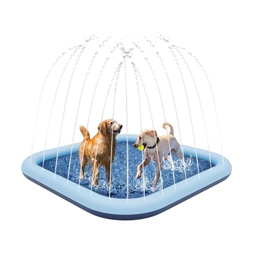 Outdoor Wasser Sprinklermatte Nonslip PVC Splash Matte Mit Einstellbaren Wasserflüssen Für Kleinkind Kids Family Hinterhof Aktivität Wasserspiel Matte Outdoor Wasser Sprinklermatte Nonslip PVC Splash Matte Mit Einstellbaren Wasserflüssen Für Kleinkind Kids Family Hinterhof Aktivität Wasserspiel Matte von SEAYACK