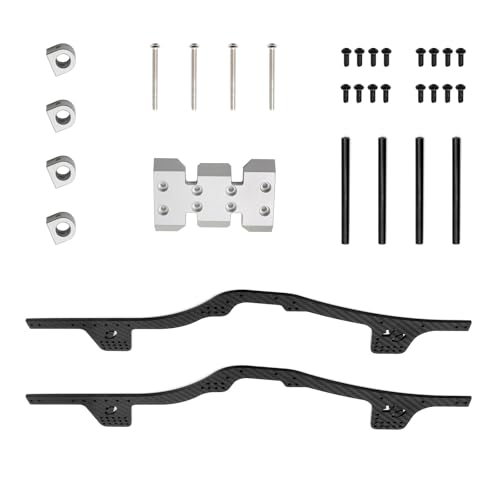 SEAYACK Aluminium Legierungs Chassis Kits Rahmen Chassis Zur Verbesserung Der Stabilität In SCX10 90046 Upgrade Crawling Abenteuer SEAYACK Aluminium Legierungs Chassis Kits Rahmen Chassis Zur Verbesserung Der Stabilität In SCX10 90046 Upgrade Crawling Abenteuer von SEAYACK
