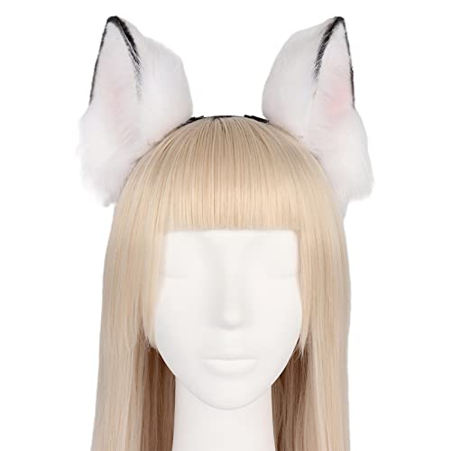 SEAYACK Cartoon Wolf Ohr Form Haarreifen Live Broadcast Haarhalter Halloween Party Kostüm Kopfbedeckung für Kinder Frauen SEAYACK Cartoon Wolf Ohr Form Haarreifen Live Broadcast Haarhalter Halloween Party Kostüm Kopfbedeckung für Kinder Frauen von SEAYACK