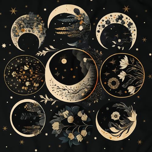 SEAYACK Divinationen Tischdecke Mond Astrologie Tarotkarte Tischdecke Altars Stoff Göttlichkeit Brettspiel Accessoire SEAYACK Divinationen Tischdecke Mond Astrologie Tarotkarte Tischdecke Altars Stoff Göttlichkeit Brettspiel Accessoire von SEAYACK