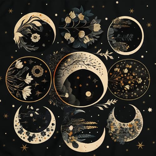 SEAYACK Divinationen Tischdecke Mond Astrologie Tarotkarte Tischdecke Altars Stoff Göttlichkeit Brettspiel Accessoire SEAYACK Divinationen Tischdecke Mond Astrologie Tarotkarte Tischdecke Altars Stoff Göttlichkeit Brettspiel Accessoire von SEAYACK