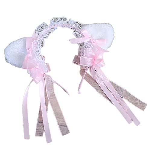 SEAYACK Eleganter Haarreif mit plissierter Spitze, Schleife, Fotoshooting, Haarhalter, Halloween-Party, Kostüm, Kopfbedeckung für Kinder SEAYACK Eleganter Haarreif mit plissierter Spitze, Schleife, Fotoshooting, Haarhalter, Halloween-Party, Kostüm, Kopfbedeckung für Kinder von SEAYACK