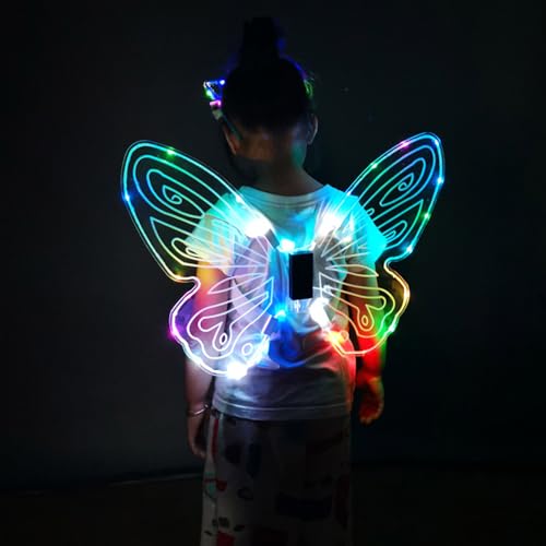 SEAYACK Feenprinzessin für Damen und Mädchen, Halloween-Party, Cosplay, Kostüme für Schmetterling, Bühnenrequisiten SEAYACK Feenprinzessin für Damen und Mädchen, Halloween-Party, Cosplay, Kostüme für Schmetterling, Bühnenrequisiten von SEAYACK