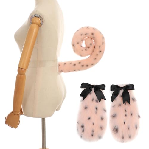 SEAYACK Füchse für Ohren, Stirnband und Kunstschwanz für Halloween, Cosplay, Party, Kostüm, Zubehör für Ohren, Schwanz-Set SEAYACK Füchse für Ohren, Stirnband und Kunstschwanz für Halloween, Cosplay, Party, Kostüm, Zubehör für Ohren, Schwanz-Set von SEAYACK