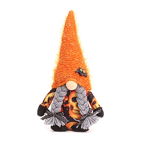 SEAYACK Halloween für Fledermaus, Totenkopf, Hexenhut, Plüsch-Ornament, Spielzeug, Desktop-Dekoration für Zuhause, Festival, Party, Esstisch, Dekoration, Zwerge SEAYACK Halloween für Fledermaus, Totenkopf, Hexenhut, Plüsch-Ornament, Spielzeug, Desktop-Dekoration für Zuhause, Festival, Party, Esstisch, Dekoration, Zwerge von SEAYACK