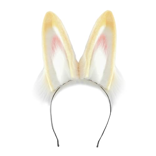 SEAYACK Hasen Ohren Stirnband Kunstpelze Schwanz Ohren Stirnbänder Kurze Hasen Heck Halloween Cosplay Kostüm Bunnies Kostüm SEAYACK Hasen Ohren Stirnband Kunstpelze Schwanz Ohren Stirnbänder Kurze Hasen Heck Halloween Cosplay Kostüm Bunnies Kostüm von SEAYACK