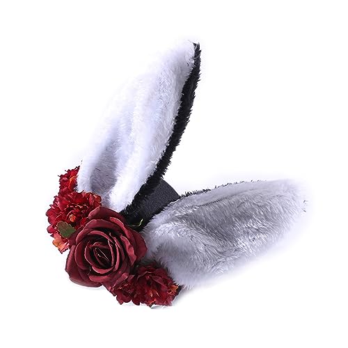 SEAYACK Kleiner Hut Steampunk Blume Kopfbedeckung Goth Kopfschmuck Ohr Haarspangen Gothic Kopfbedeckung Haarschmuck SEAYACK Kleiner Hut Steampunk Blume Kopfbedeckung Goth Kopfschmuck Ohr Haarspangen Gothic Kopfbedeckung Haarschmuck von SEAYACK