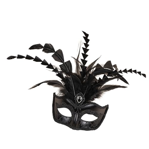 SEAYACK Masquerades Venezianer Halloween Kostüm Masque Mardi Gras Cosplay Party Kostüme Requisiten Tanz Hochzeitsfeier Mardi Gras Kostümzubehör Für Männer Erwachsene Frauen von SEAYACK