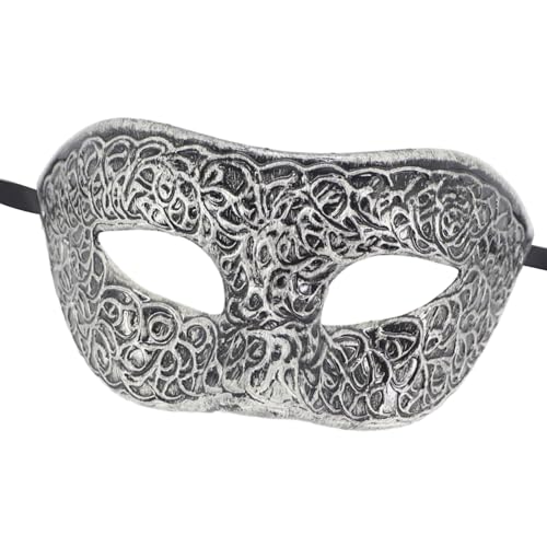 SEAYACK Masquerades Venezianer Maske Plastik Mardi Gras Halbgesichts Maske Halloween Kostümmaske Für Carnivals Party Mardi Gras von SEAYACK
