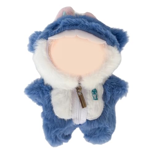 SEAYACK Plüsch Doll Outfit Puppenkostüm Weiche Polyester Puppenkleidung Für 17 cm Anime Sitzen Puppenstyling Dressing Essential Doll Clothing von SEAYACK